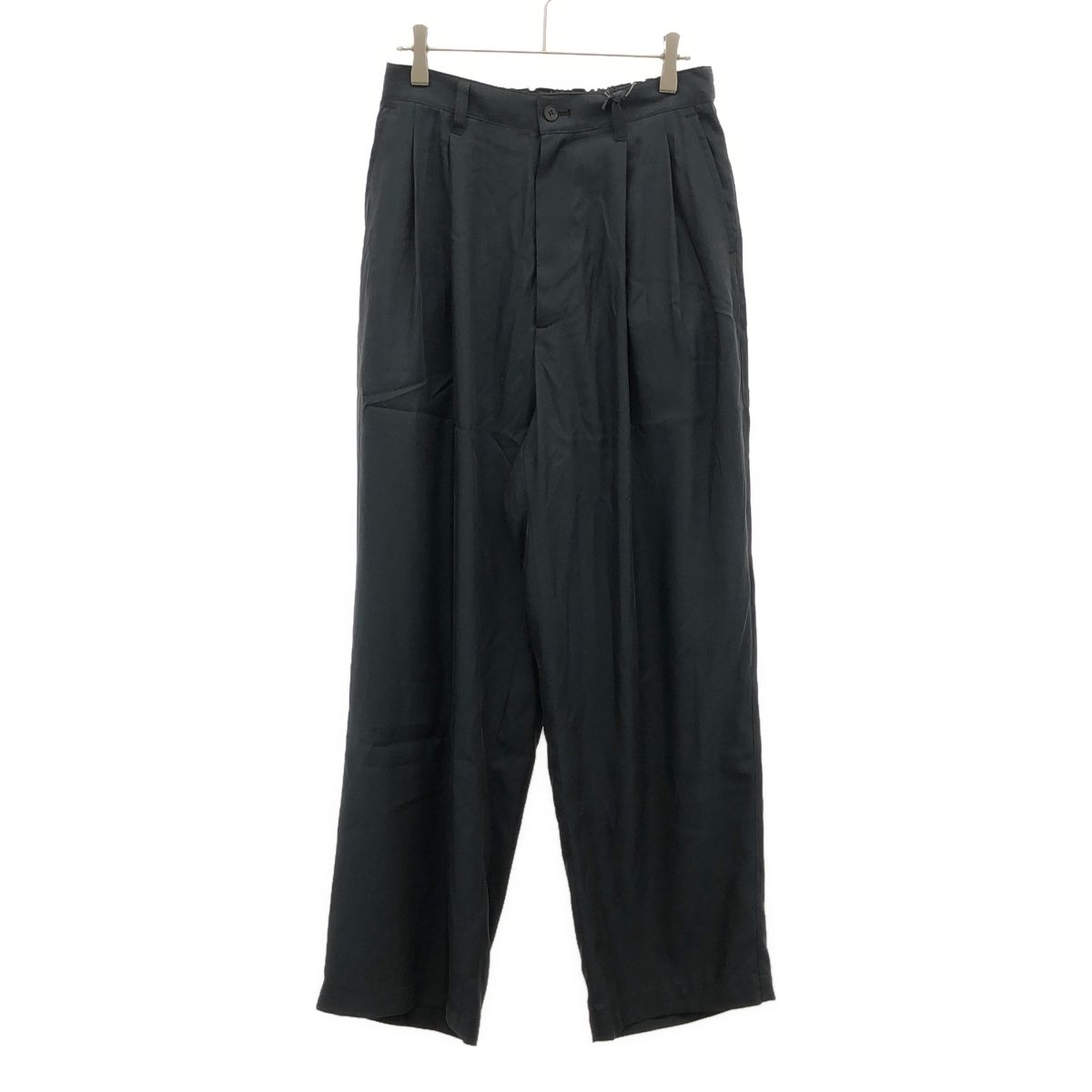 ssstein シュタイン CUPRO TWILL WIDE EASY TROUSERS キュプラワイド 