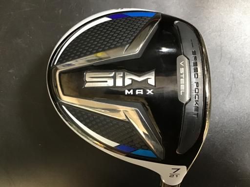 中古】 テーラーメイド SIM MAX 7W フェアウェイウッド FW
