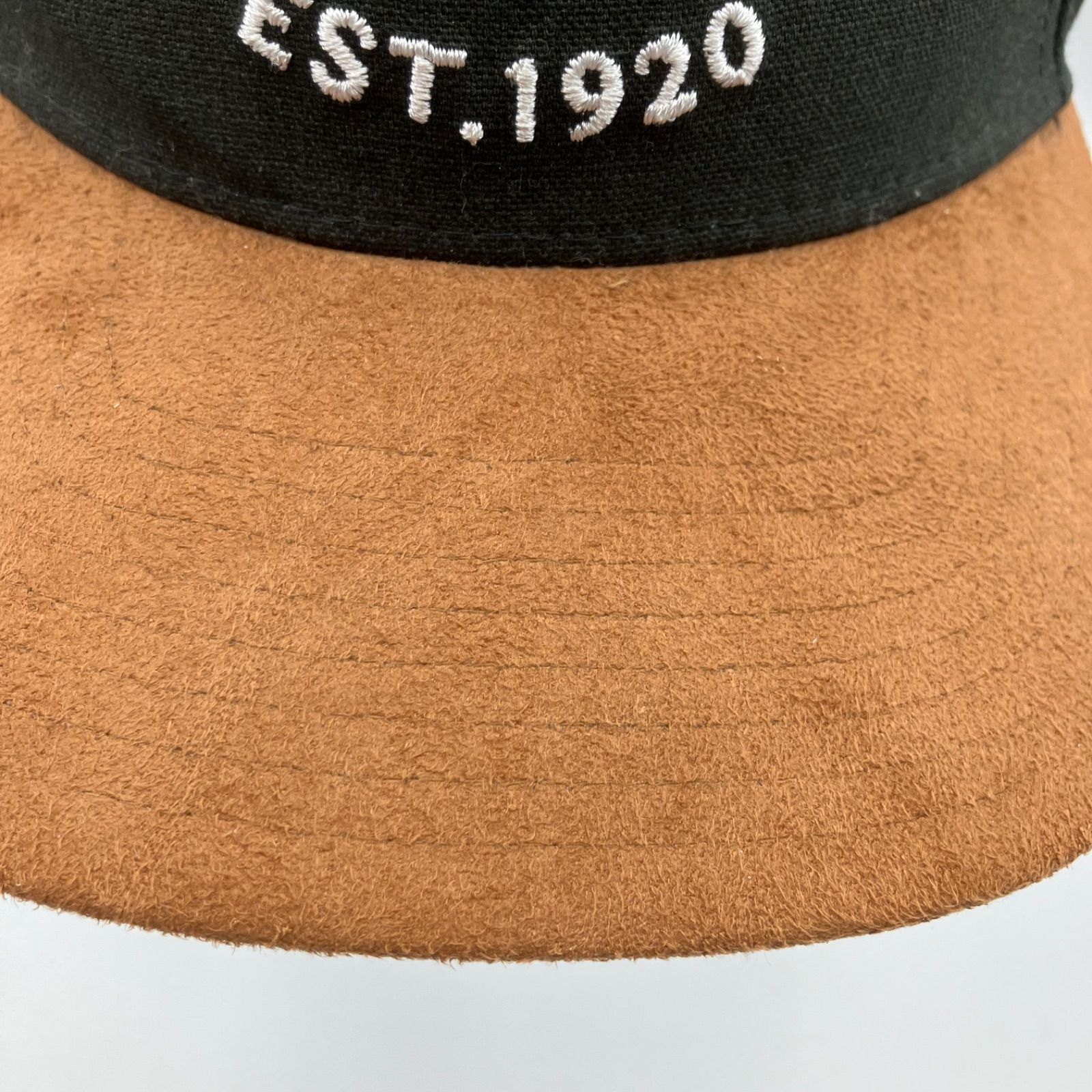 NEW ERA ニューエラ ロゴ キャップ 帽子 バイカラー ブラック ブラウン 黒 スナップバック メンズ SG149-27