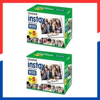 商品 富士フイルム インスタント フィルム Instax Wide 5パック×2 100枚分