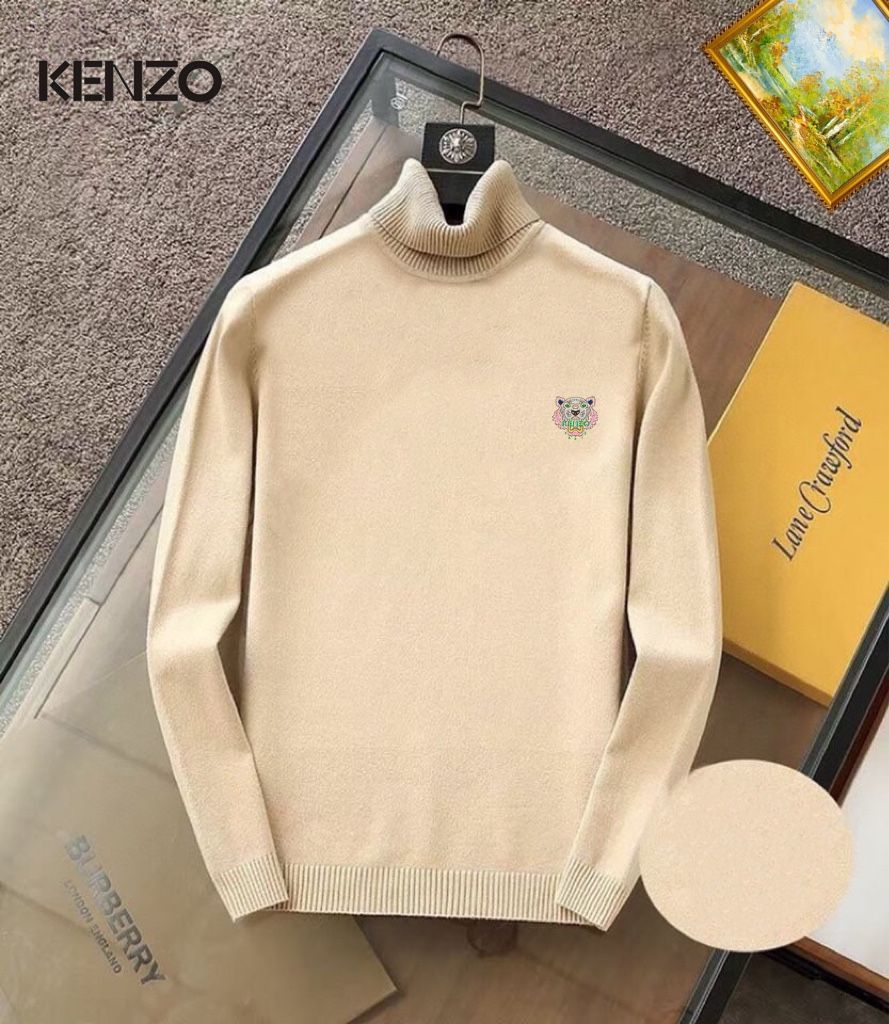 KENZO  2025 最新作 ハイネック長袖ジャンパー クチュール 万能スタイル