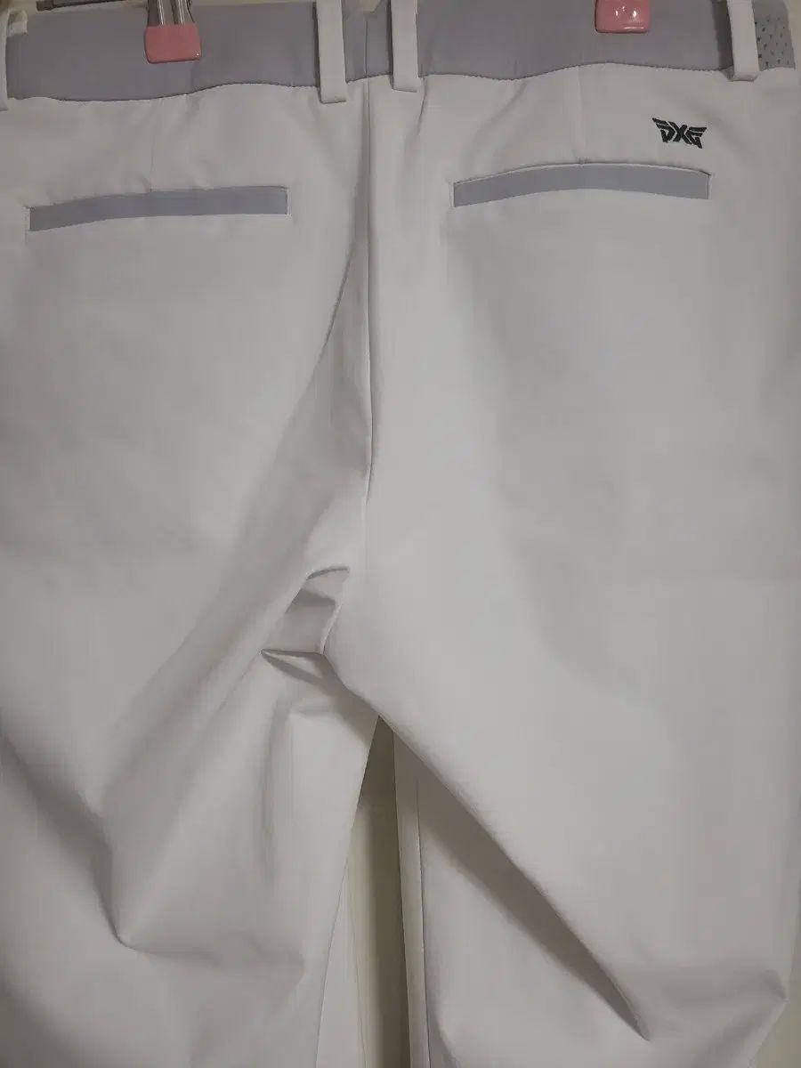 PXG レディース 白 ゴルフ ズボン 夏 初秋用