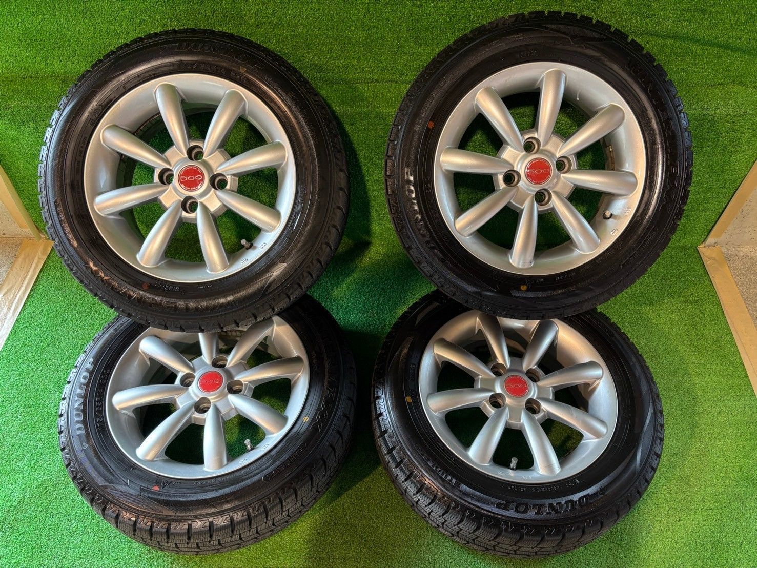 フィアット　パンダ　スタッドレスタイヤホイールセット　175/65R14　送料込み