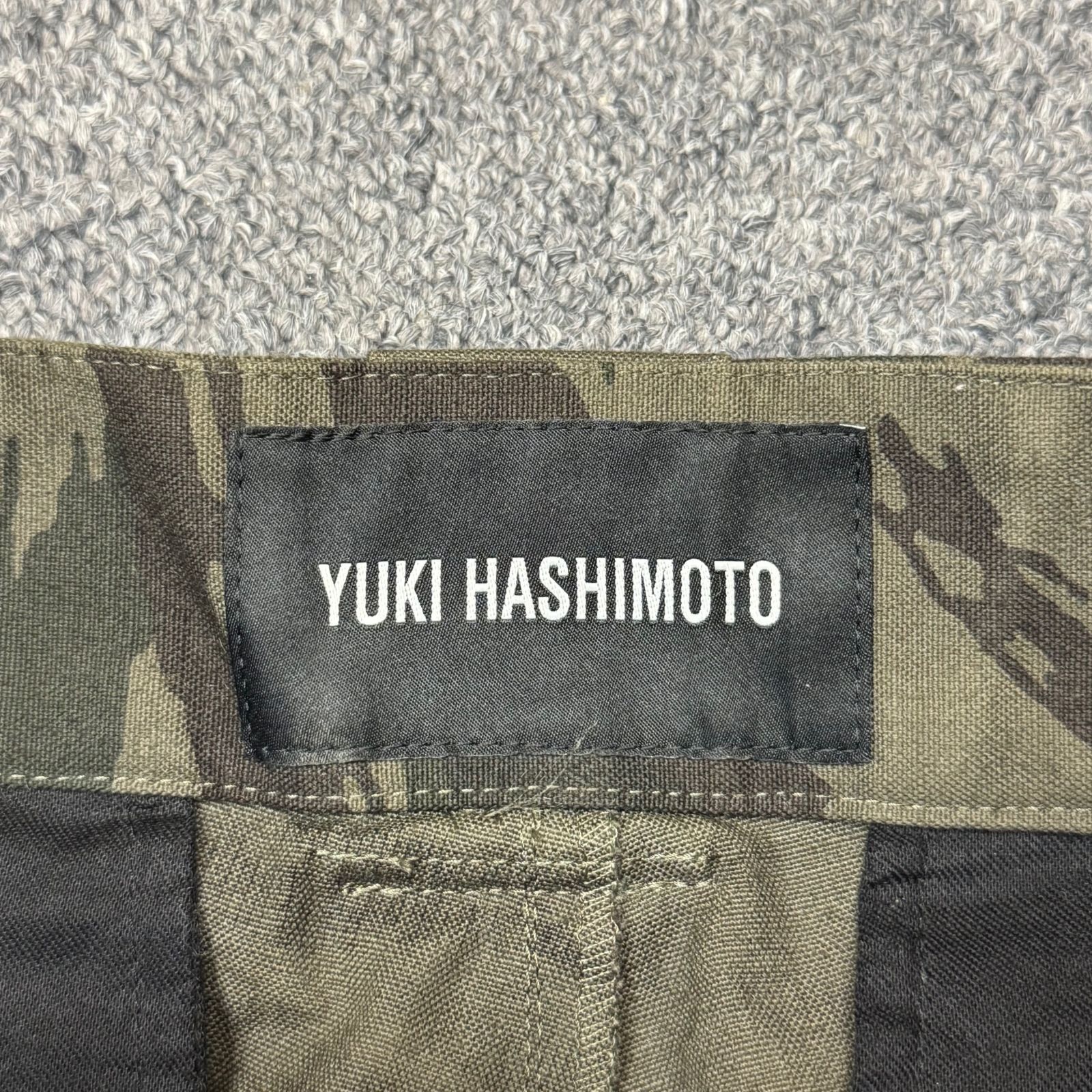 Yuki Hashimoto 迷彩カーゴパンツ サイズ46 Yuki Hashimoto 迷彩