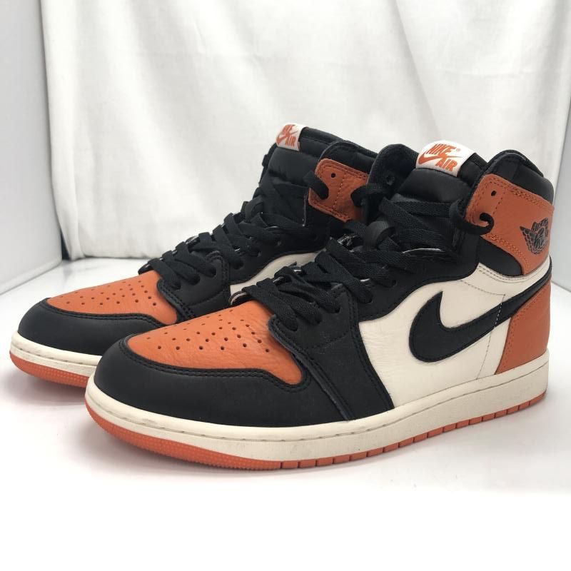 Nike Air Jordan 1 Retro High OG Shattered Backboard サイズ28cm DZ5485-008 オレンジ×黒 ナイキ 91