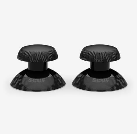 SCUF スカフ 交換用 凸型 標準スティック 黒 Dome型 REFLEX FPS PRO PS5 DualShock5 コントローラー 対応 