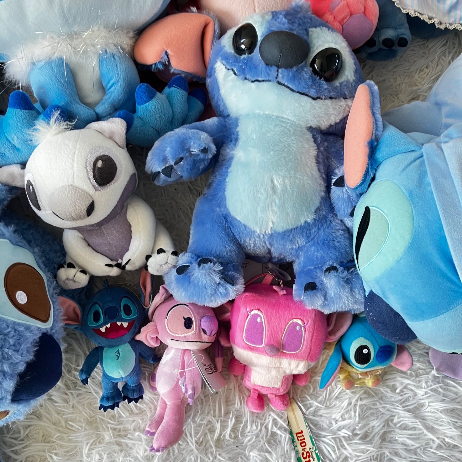 ディズニー スティッチ ぬいぐるみ 大量まとめ売り 18点セット