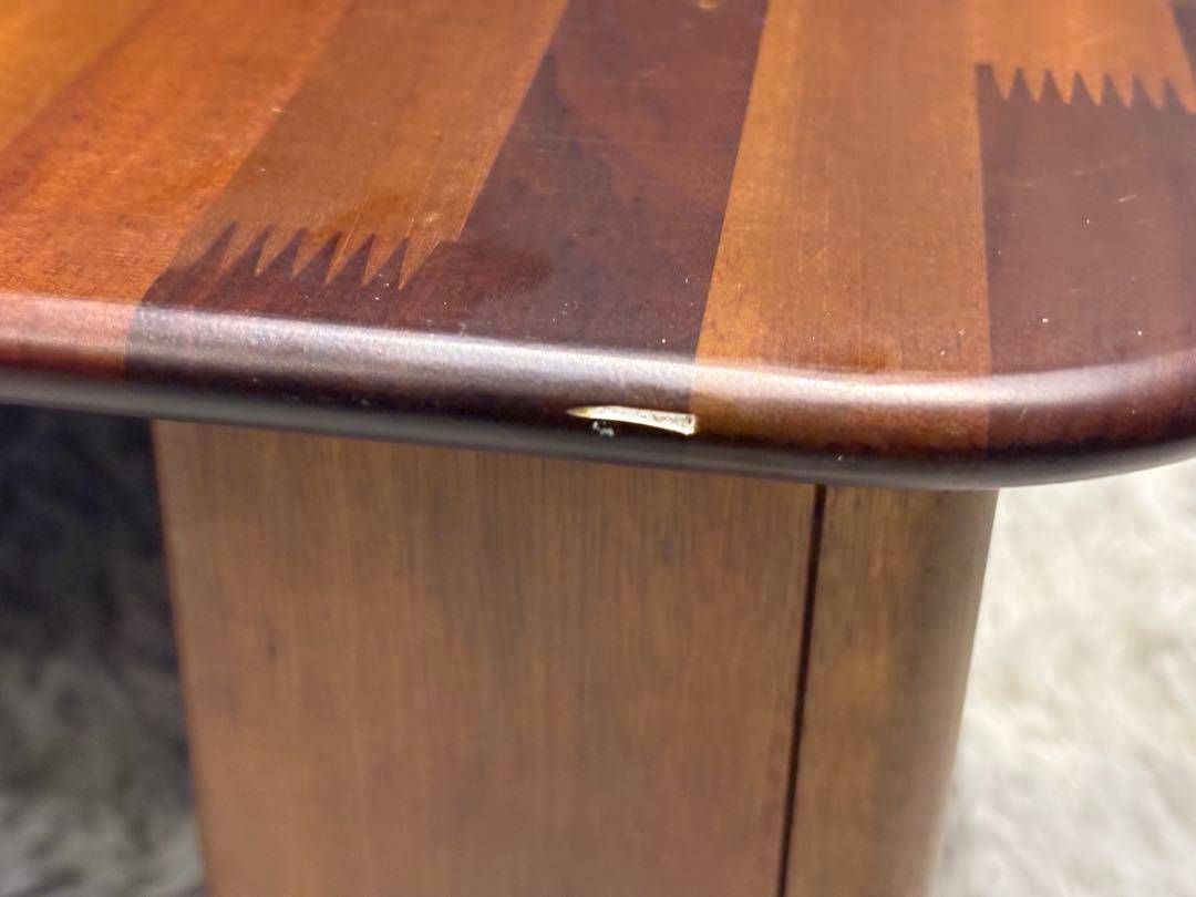 FUJI FURNITURE センターテーブル　ローテーブル　スクエア　IG FUJI FURNITURE 冨士ファニチア꧂ガラステーブル センター ロー - メルカリ