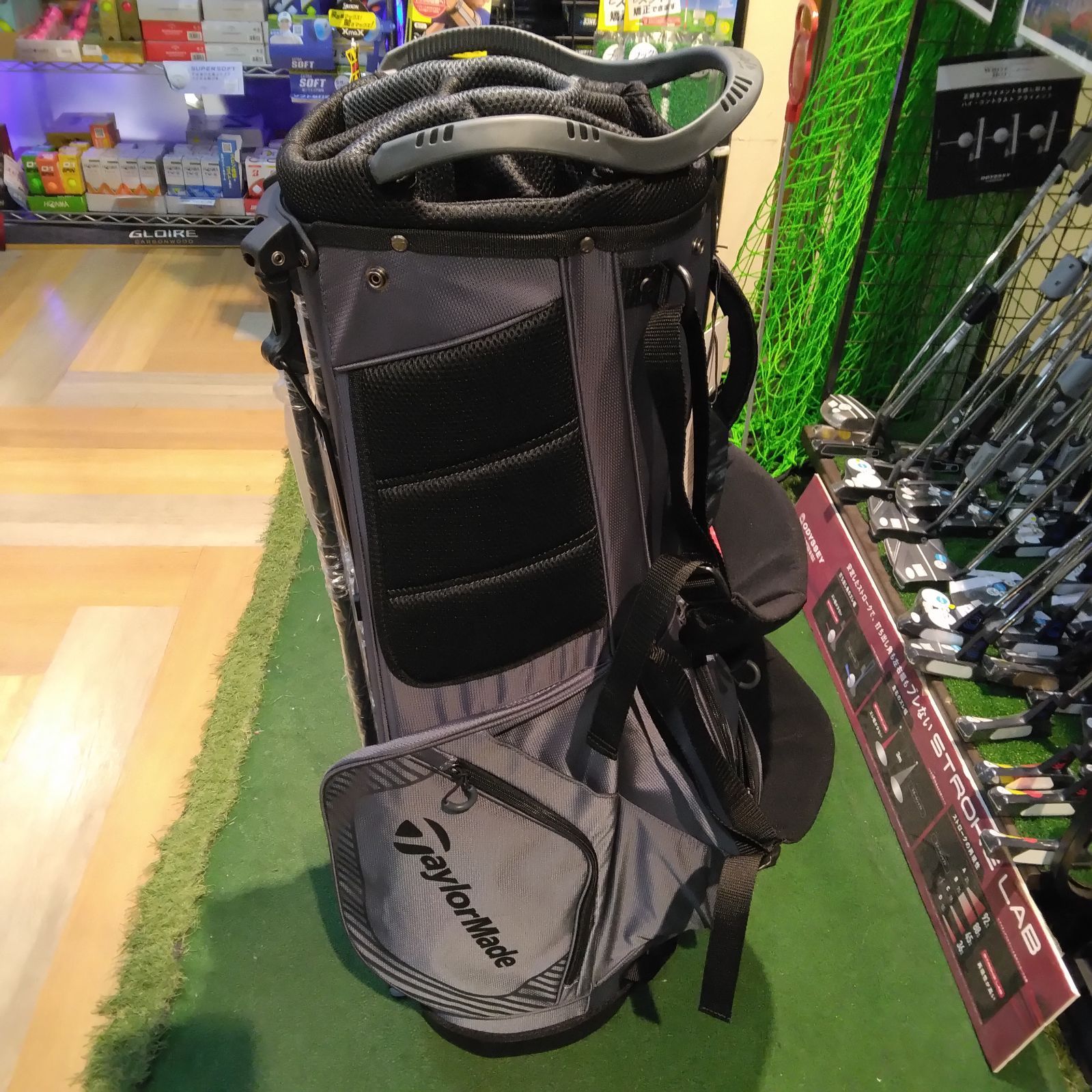 即日発送！！TaylorMade キャディバッグスタンド チャコール　新品未使用 Amazon | TaylorMade Golf PRO スタンドバッグ チャコール