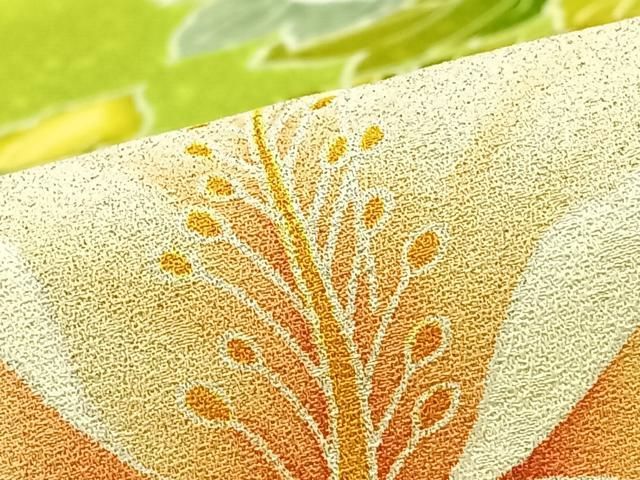 平和屋着物○上質な小紋 兎 玩具文 金彩 正絹 逸品 CAAV6558vf