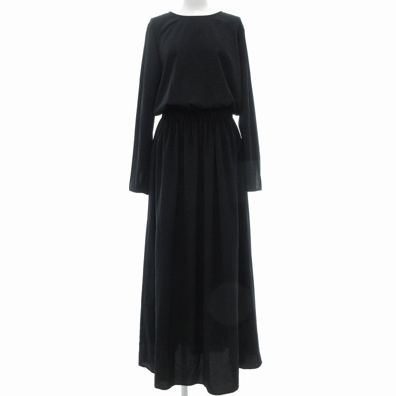 【JOURNAL STANDARD L'ESSAGE】マキシワンピース/黒 ジャーナルスタンダードレサージュ journal standard L'essage