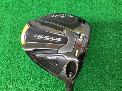 キャロウェイ ROGUE ST MAX 9° ドライバー DR 純正特注シャフト フレックスS メンズ 男性用 右利き 右用 Bランク ゴルフクラブ