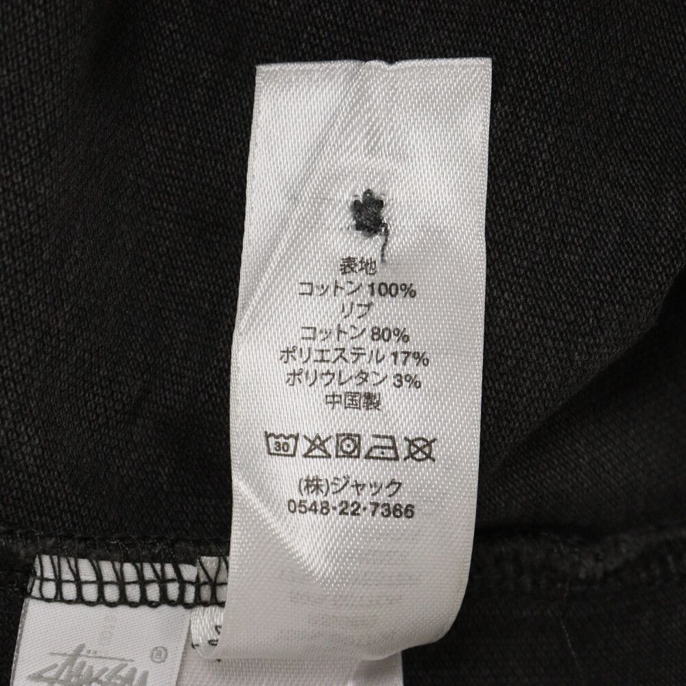Stussy グレー ポロシャツ STUSSY ステューシー 半袖ポロシャツ グレー USA ワールドツアー