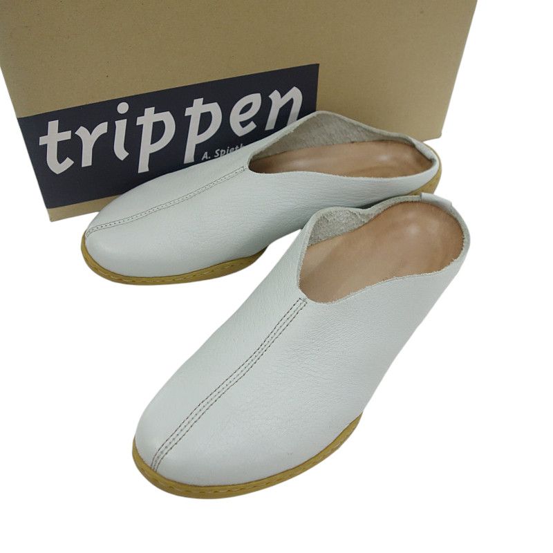 トリッペン/TRIPPEN SPOON スプーン レザー スリッポン シューズ