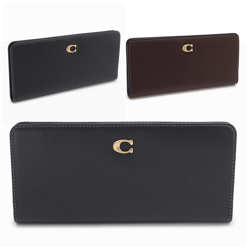 コーチ 長財布 レディース エッセンシャル スキニー ウォレット スリム  