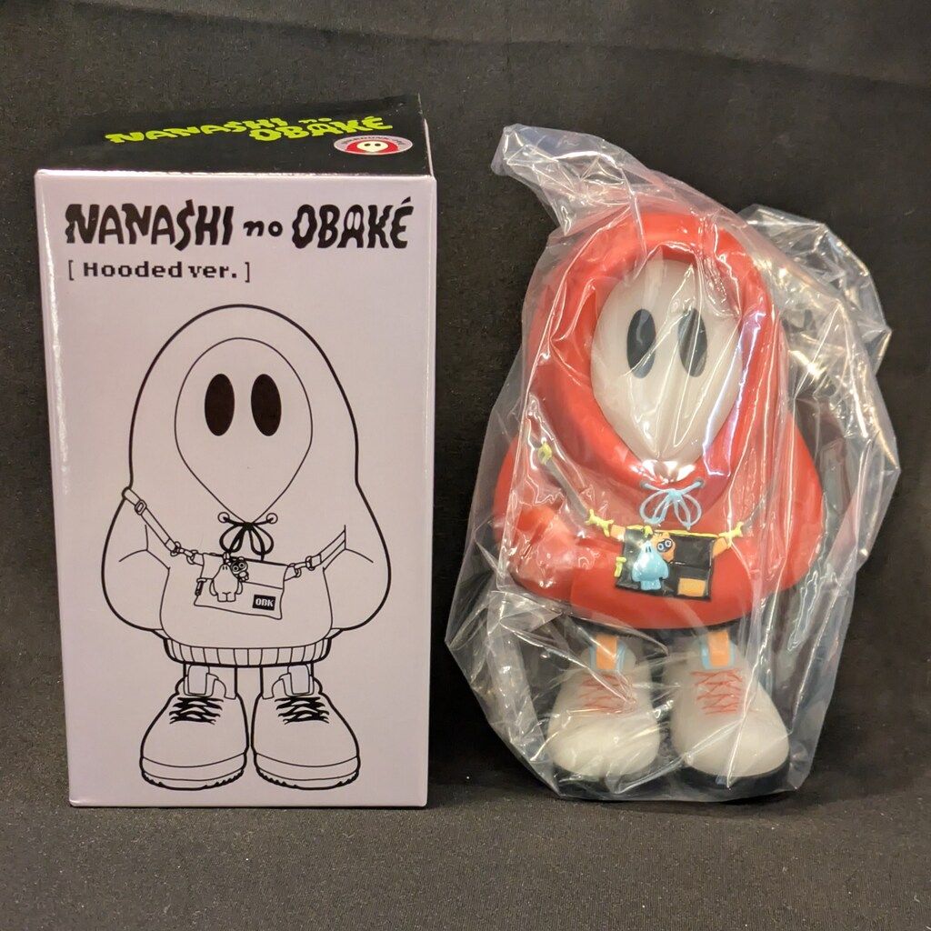 CHIMNEY ななしのおばけちゃん HOODED Ver. 蓄光成型/赤