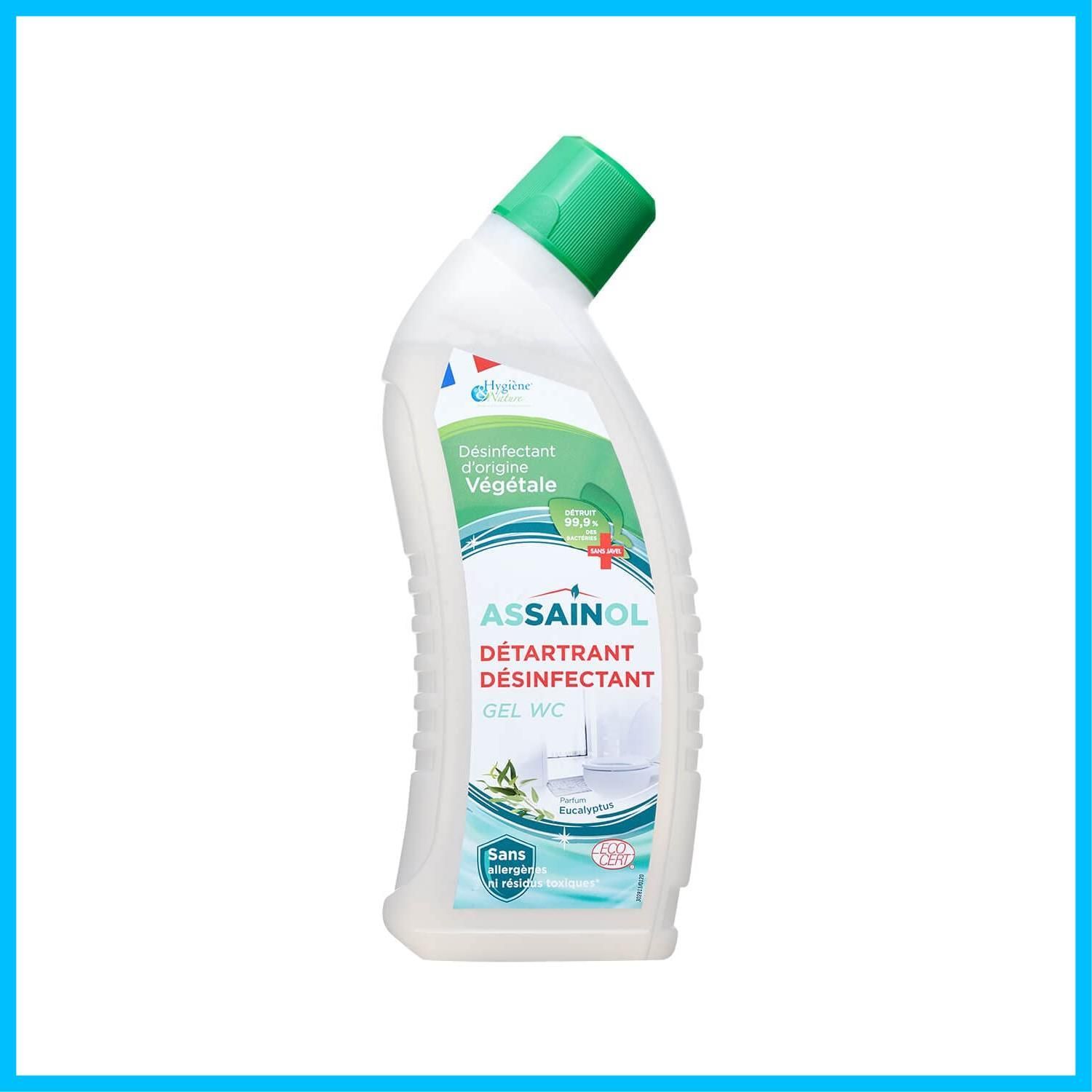 ユーカリプタス トイレジェルクリーナー エコサート 750 mL ASSAINOL アセノール トイレ用洗剤 ナチュラル除菌