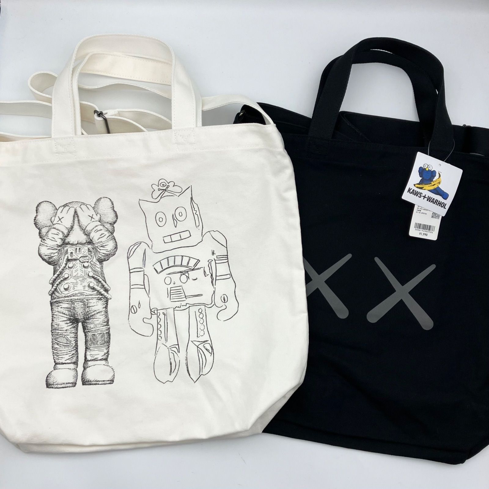 タグ付き UNIQLO × KAWS + WARHOL ユニクロ カウズ ウォーホル