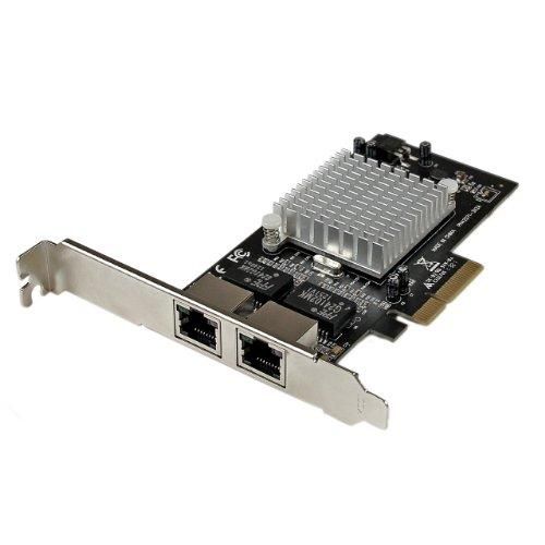 【新品・2営業日で発送】Startech Dual Port PCI Express (PCIe x4) Gigabit Ethernet Server Adapter Network Card - Intel i350 NIC(ST2000SPEXI)