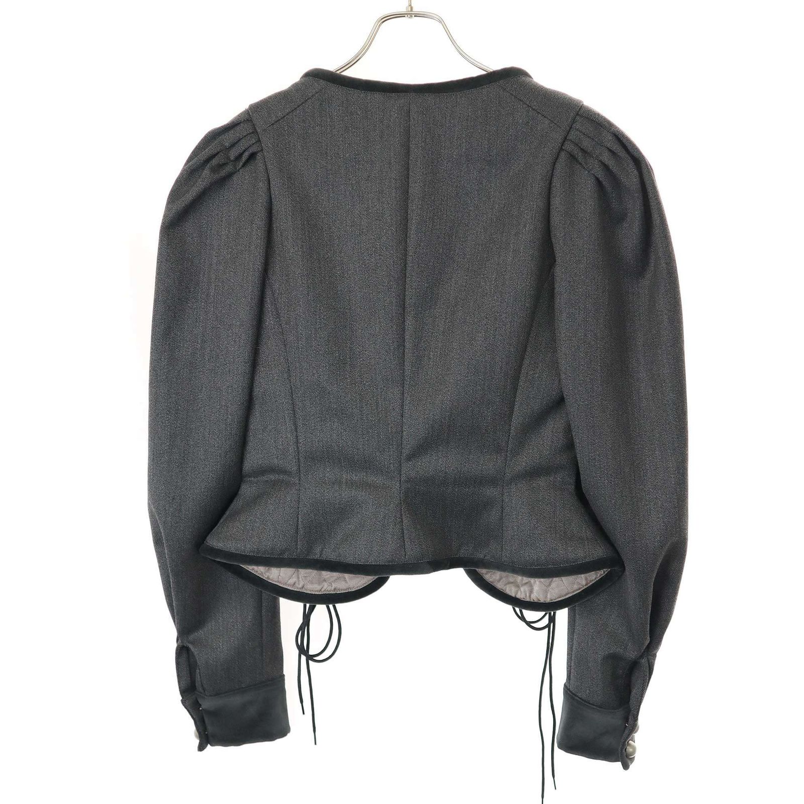 Vivienne Westwood - Andreas Kronthaler for Vivienne Westwood アンドレアスクロンターラー フォー ヴィヴィアンウエストウッド カラーレスジャケット  グレー UK10 Andreas Kronthaler for Vivienne Westwood アンドレアスクロン