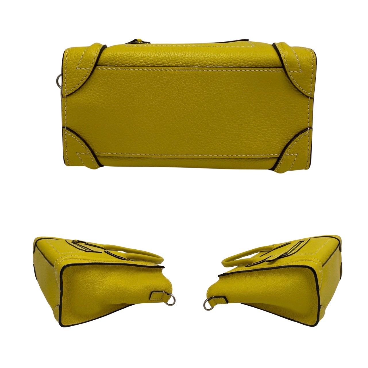 CELINE ラゲージ　ナノ　イエロー ハンドバッグ ショルダーバッグ 楽天市場】CELINE セリーヌ ラゲージ イエロー（バッグ｜バッグ