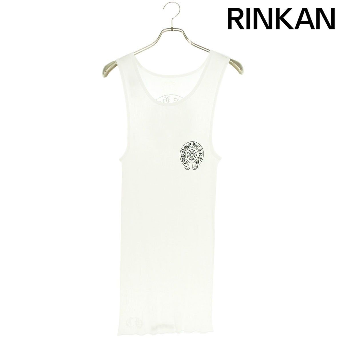 クロムハーツ RIB TANK バックホースシュープリントタンクトップ