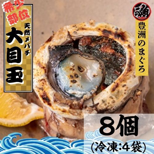 大目玉　４袋 (８個入り)  マグロ まぐろ 天然