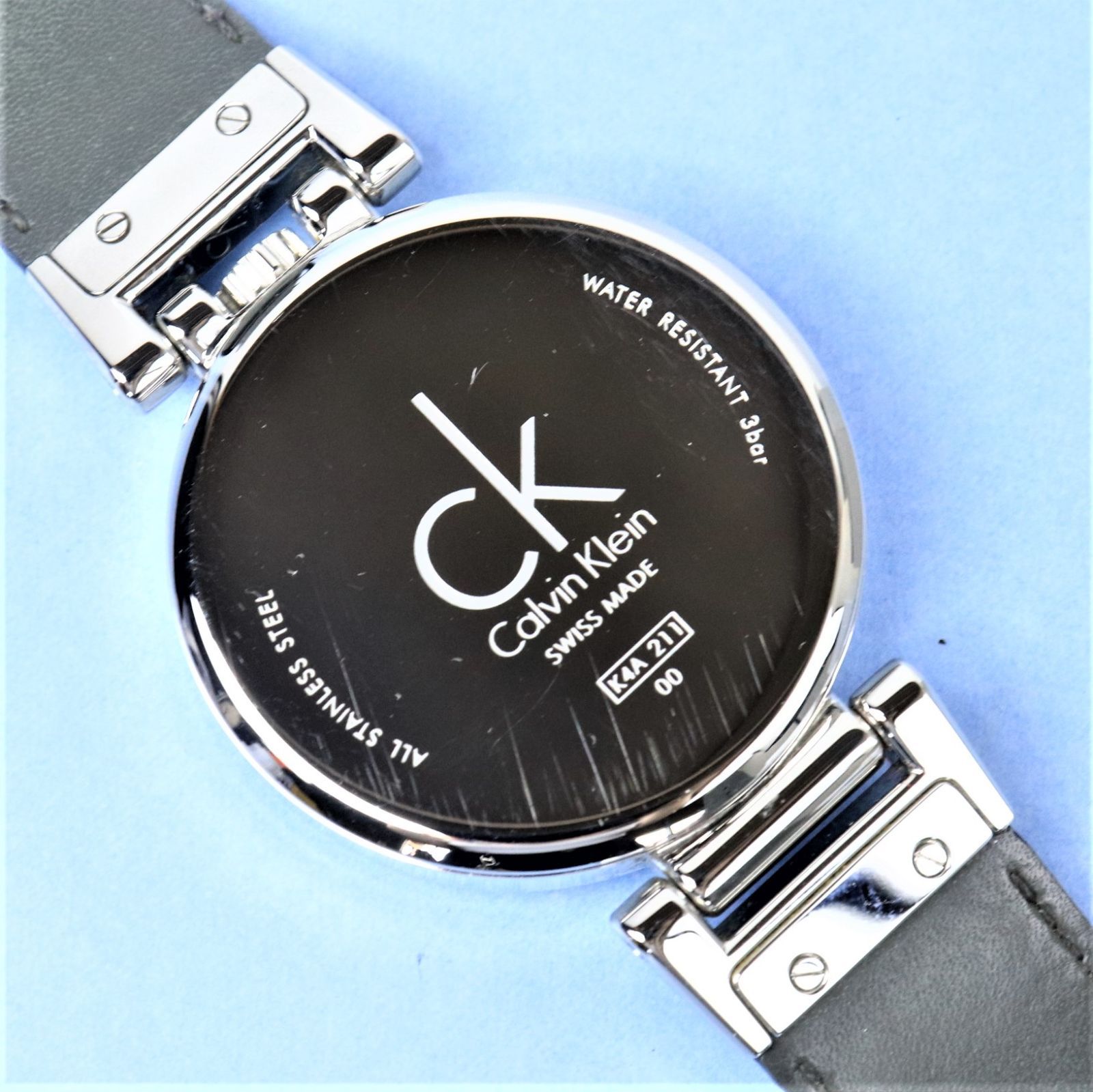 Calvin Klein カルバン クライン メンズ腕時計 ブレスレット 2点まとめ カルバンクライン Worldly K4A211 ブラック  シルバー デザイン FCXE240