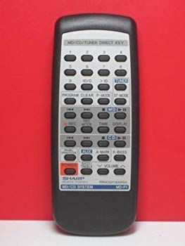 【】【非常に良い】シャープ オーディオリモコン MD-F1 RRMCG0118AWSA khxv5rg