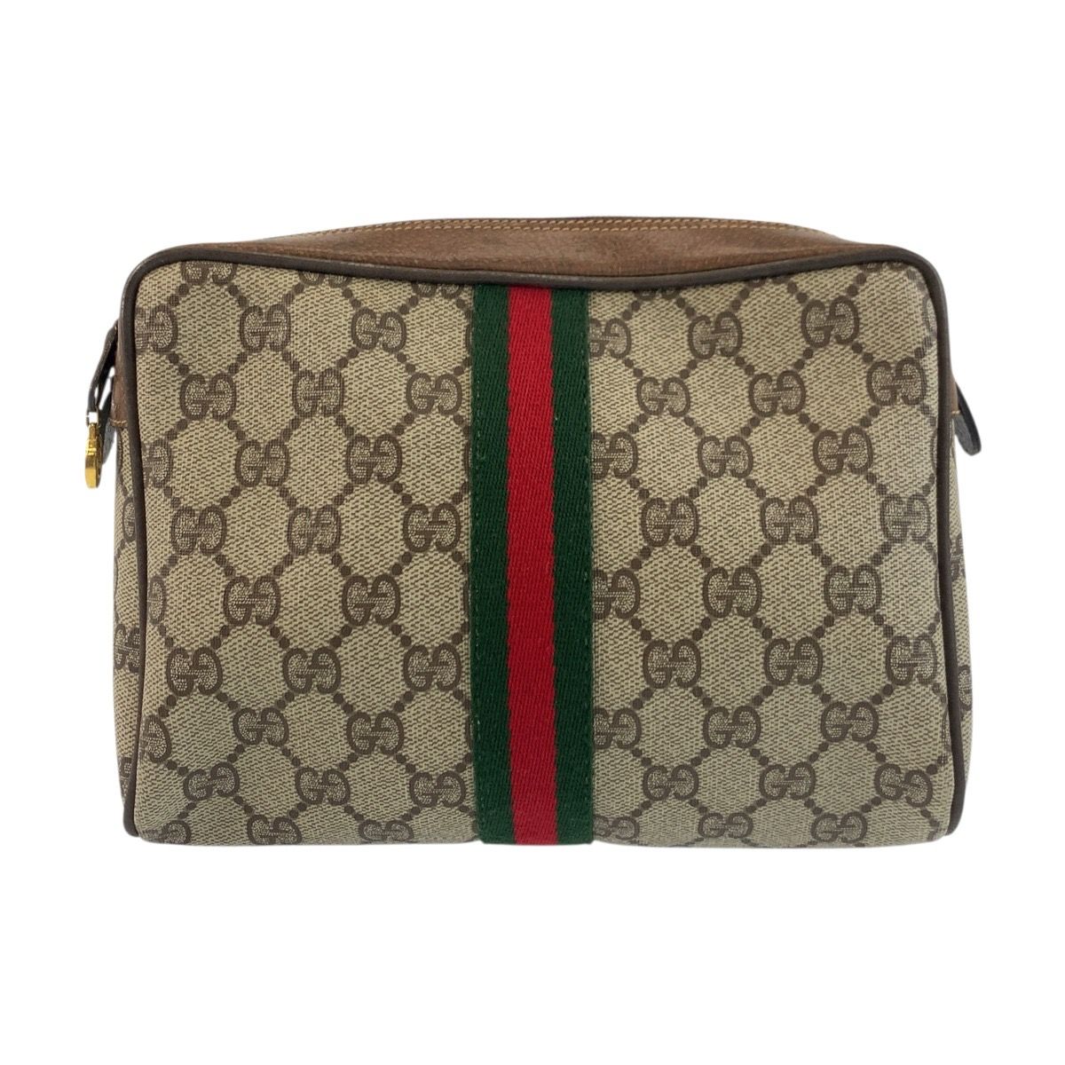 【GUCCI】クラッチバッグ GGスプリーム/シェリーライン　ビンテージ GUCCI グッチ GG スプリーム シェリーライン オールドグッチ