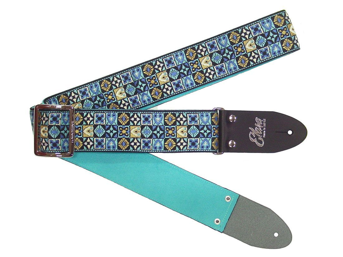 Elara Straps Dignity Square Aqua(Black) Ultrasuede