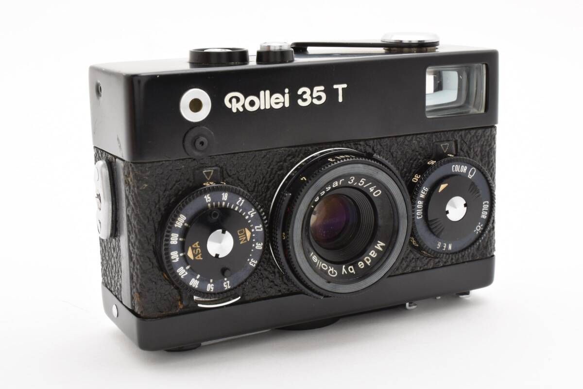 ☆美品☆ ローライ Rollei 35 T Tessar 40㎜ F3.5 SINGAPORE ブラック