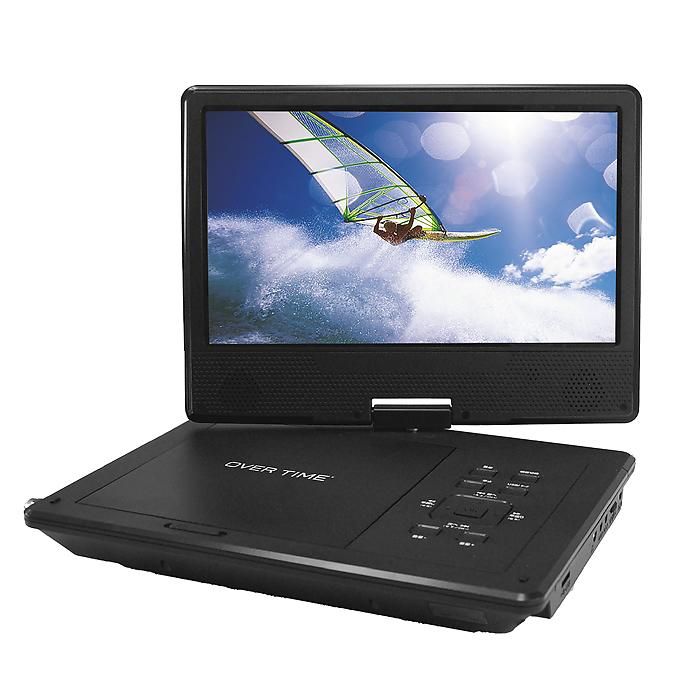 5営業日で発送 OVER TIME ROOMMATE 10.1インチ フルセグ ポータブルDVDプレイヤー OT-TVD10G 2246745