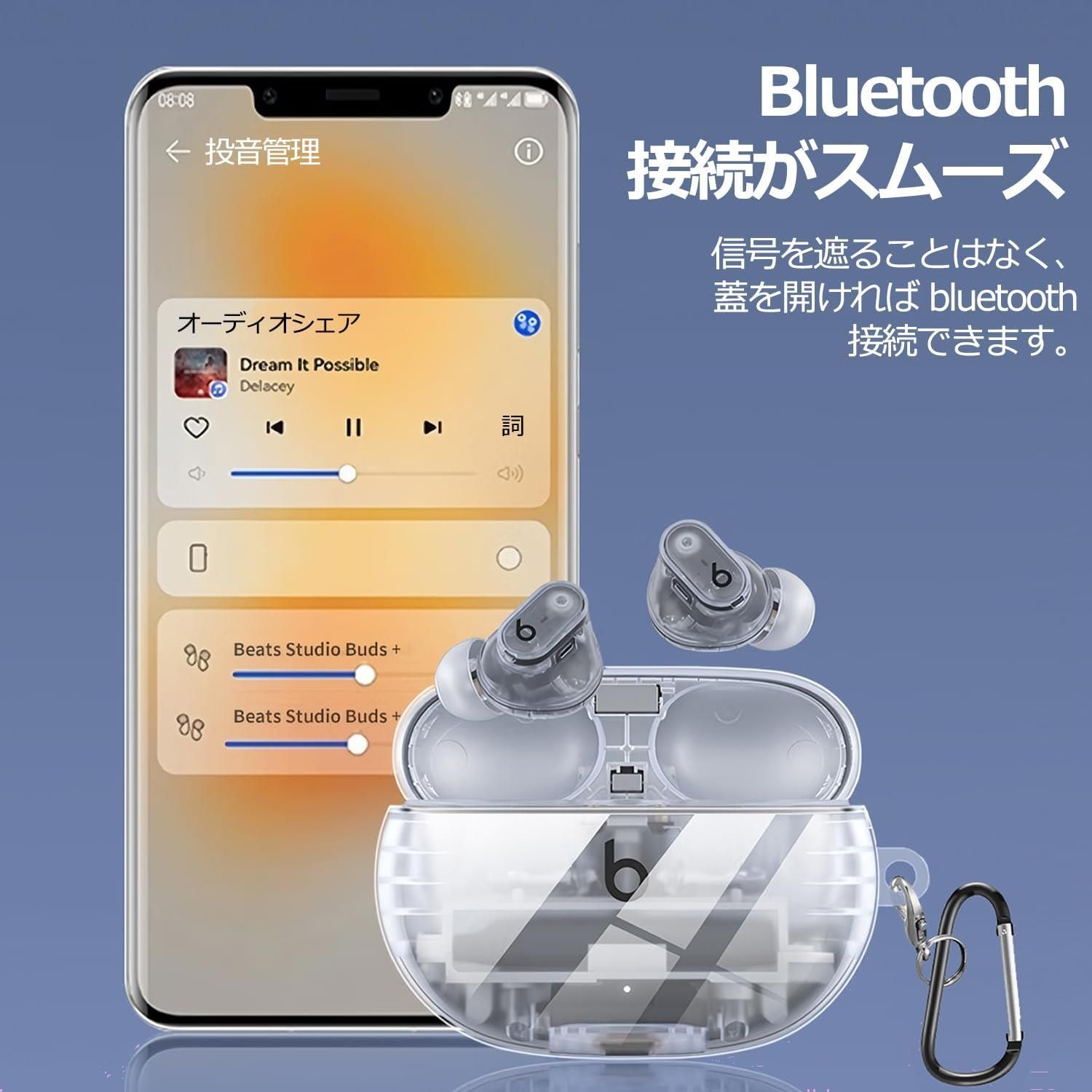 在庫セール】【2023全新デザイン】YOFITAR Beats Studio Buds +