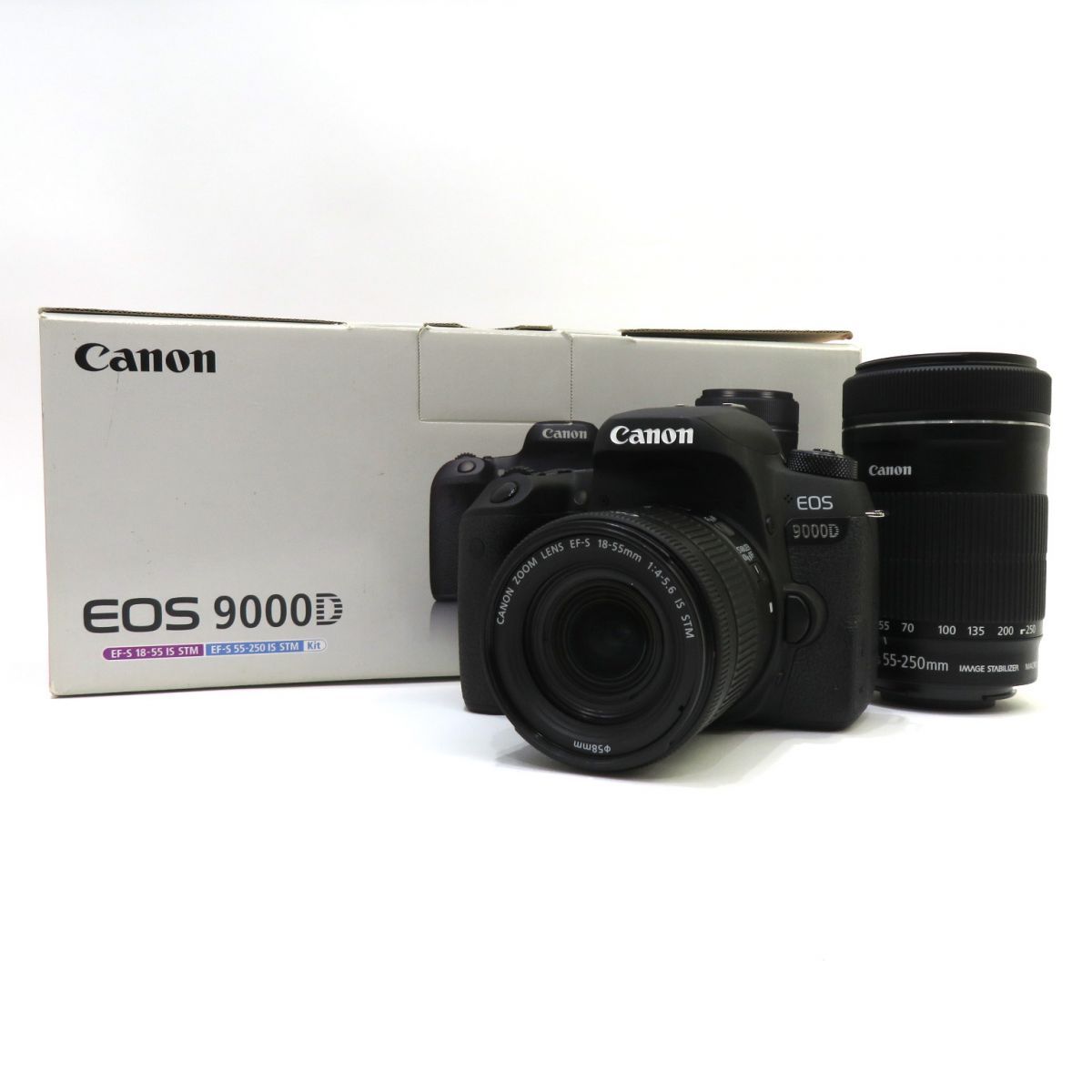 Canon キヤノン EOS 9000D ダブルズームキット 64GB SDカード(未開封