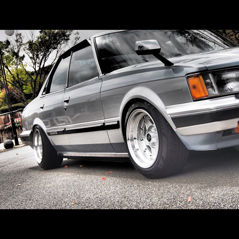フォーカスレーシング アルミホイール フォーカスレーシング 2本 14×8J -13 シルバー