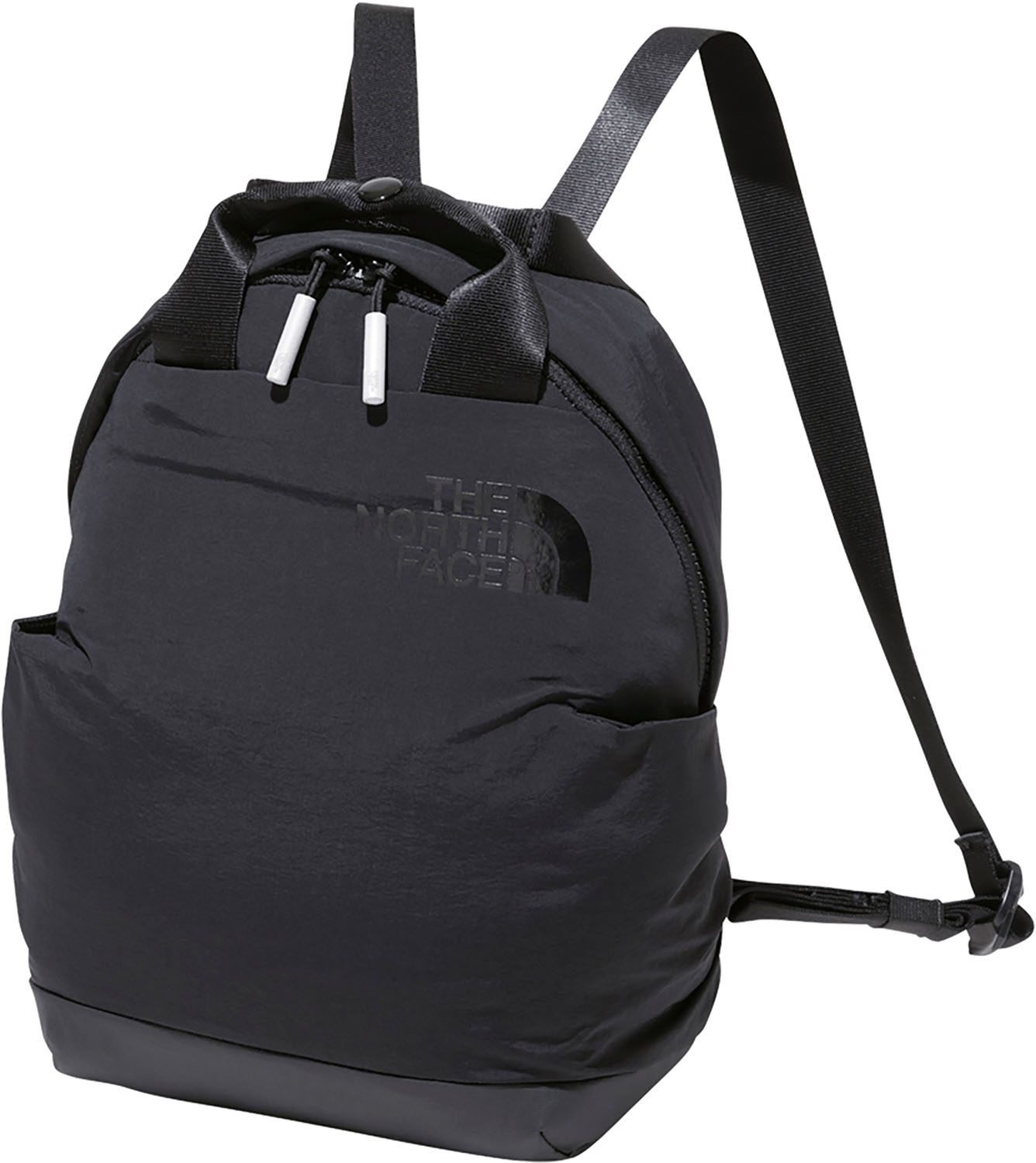ザ ノース フェイス THE NORTH FACE アウトドア ネバーストップミニバックパック レディース リュック かばん バッグ 7L シンプル 小さめ 普段使い お出かけ 耐久性 サイドボトルポケット NMW82351 K ブラック