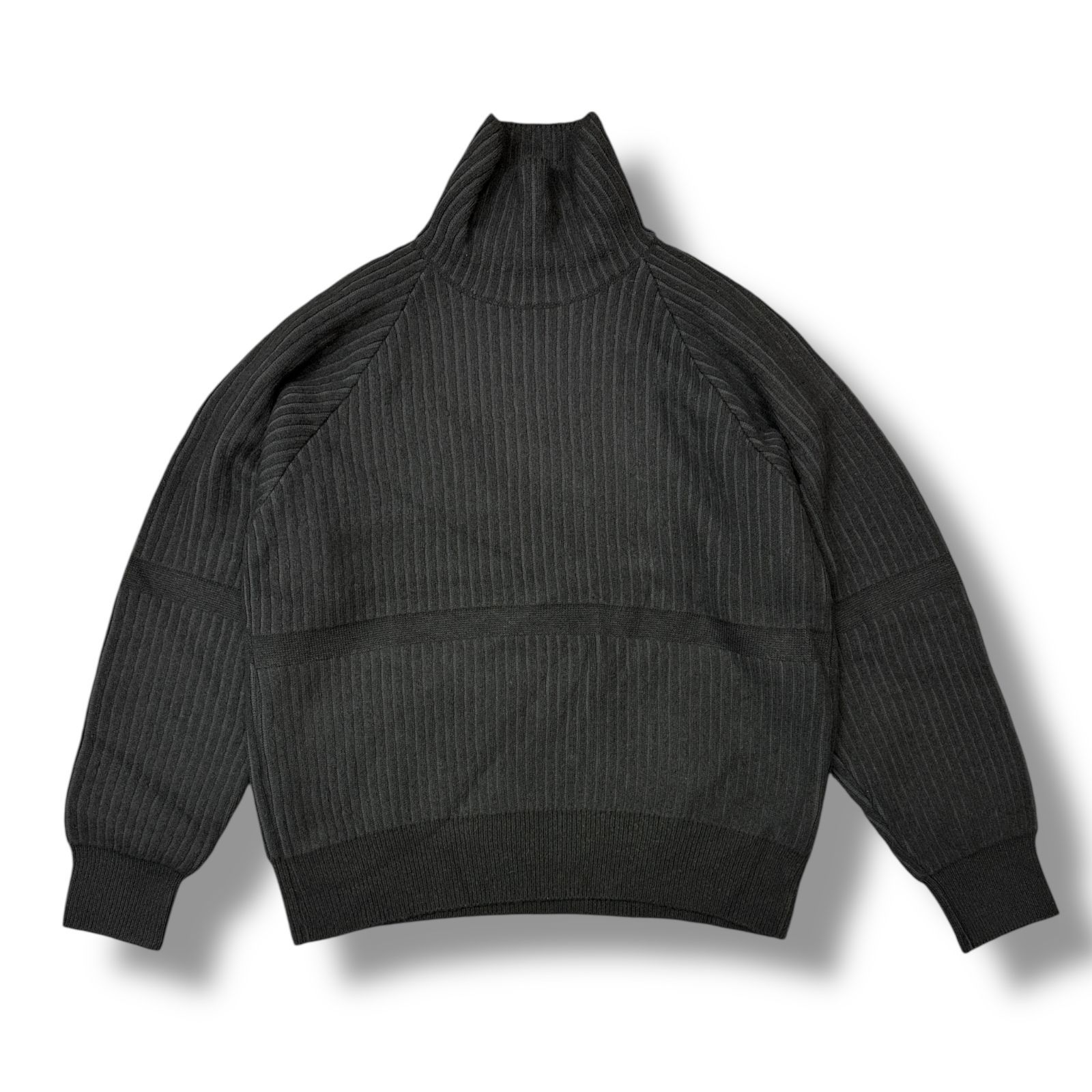 参考上代45100円 未使用品 stein 22AW THICK WALE RIB HIGH NECK