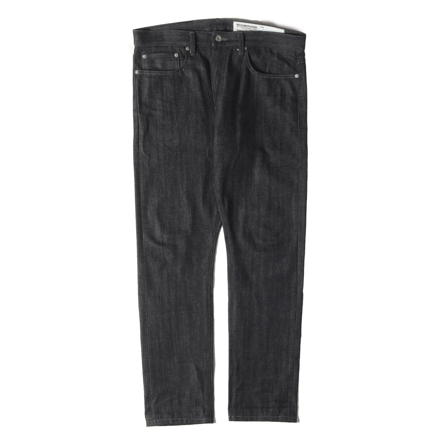 NEIGHBORHOOD リジットデニム ディープナロー Lサイズ 美品】NEIGHBORHOOD ネイバーフッド パンツ サイズ:L / ディープ