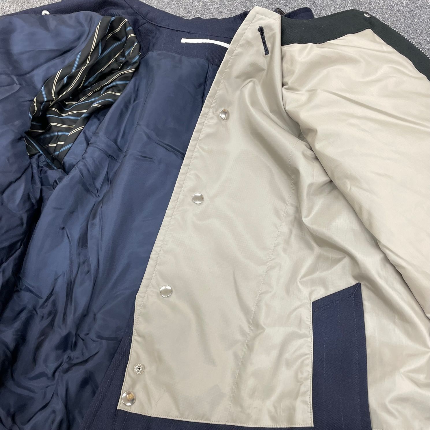 定価159500円 新品 Tamme 22AW QUILTING SOUTIEN COLLAR COAT 