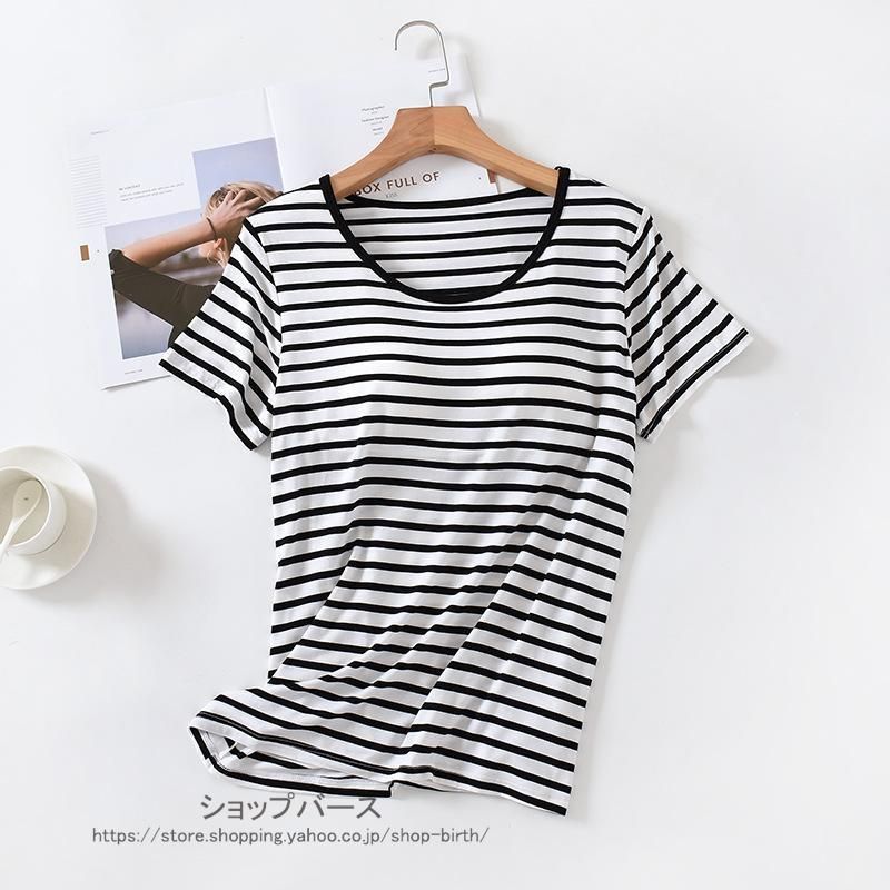 tシャツ カップ付きTシャツ　半袖 レディース 半袖シャツ レディース Tシャツ カップ付き トップス 夏