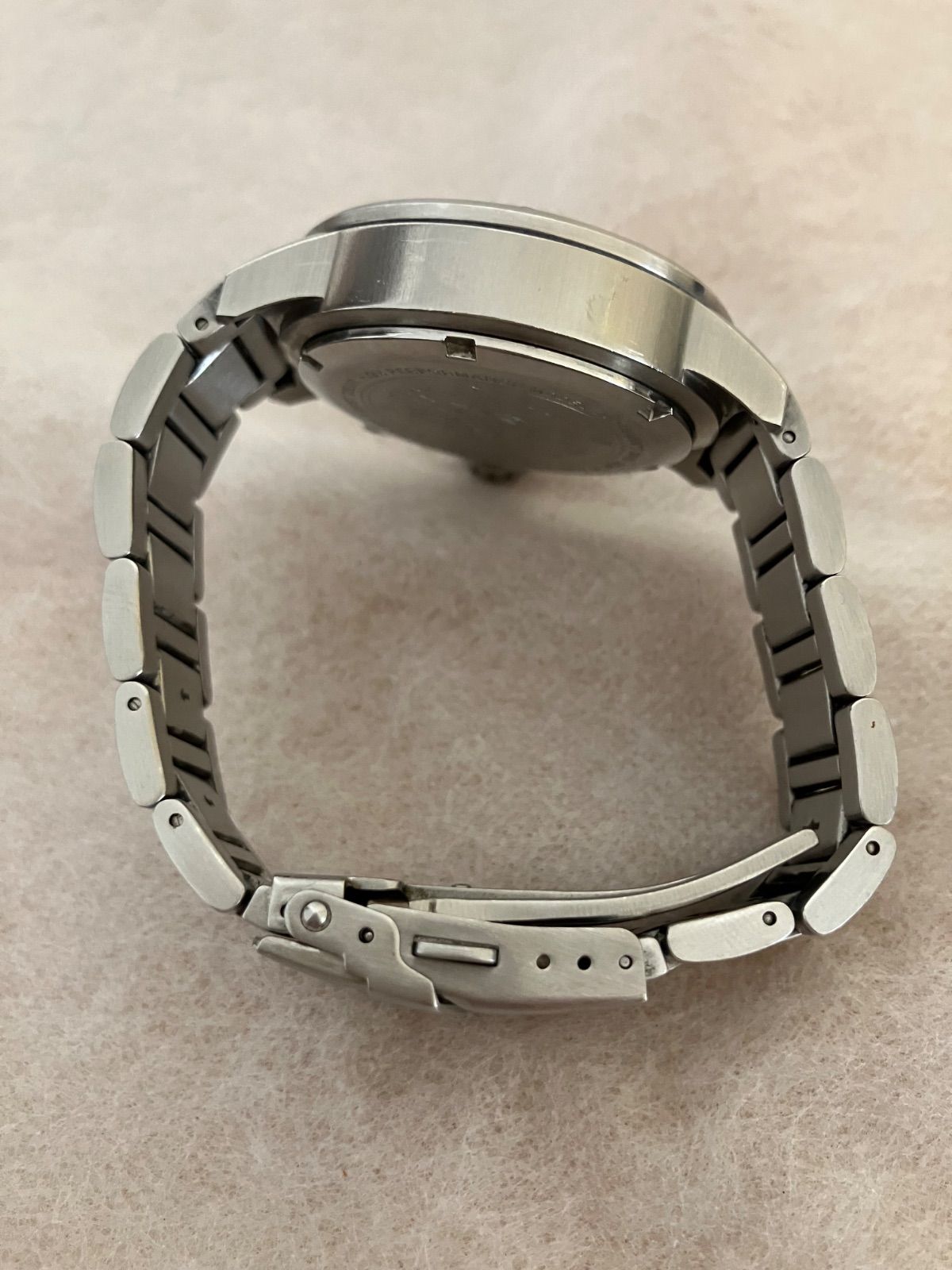 げ 稼働 SEALANE 2415 SE 42 QZ ブルー文字盤 メンズ クォーツ 腕時計