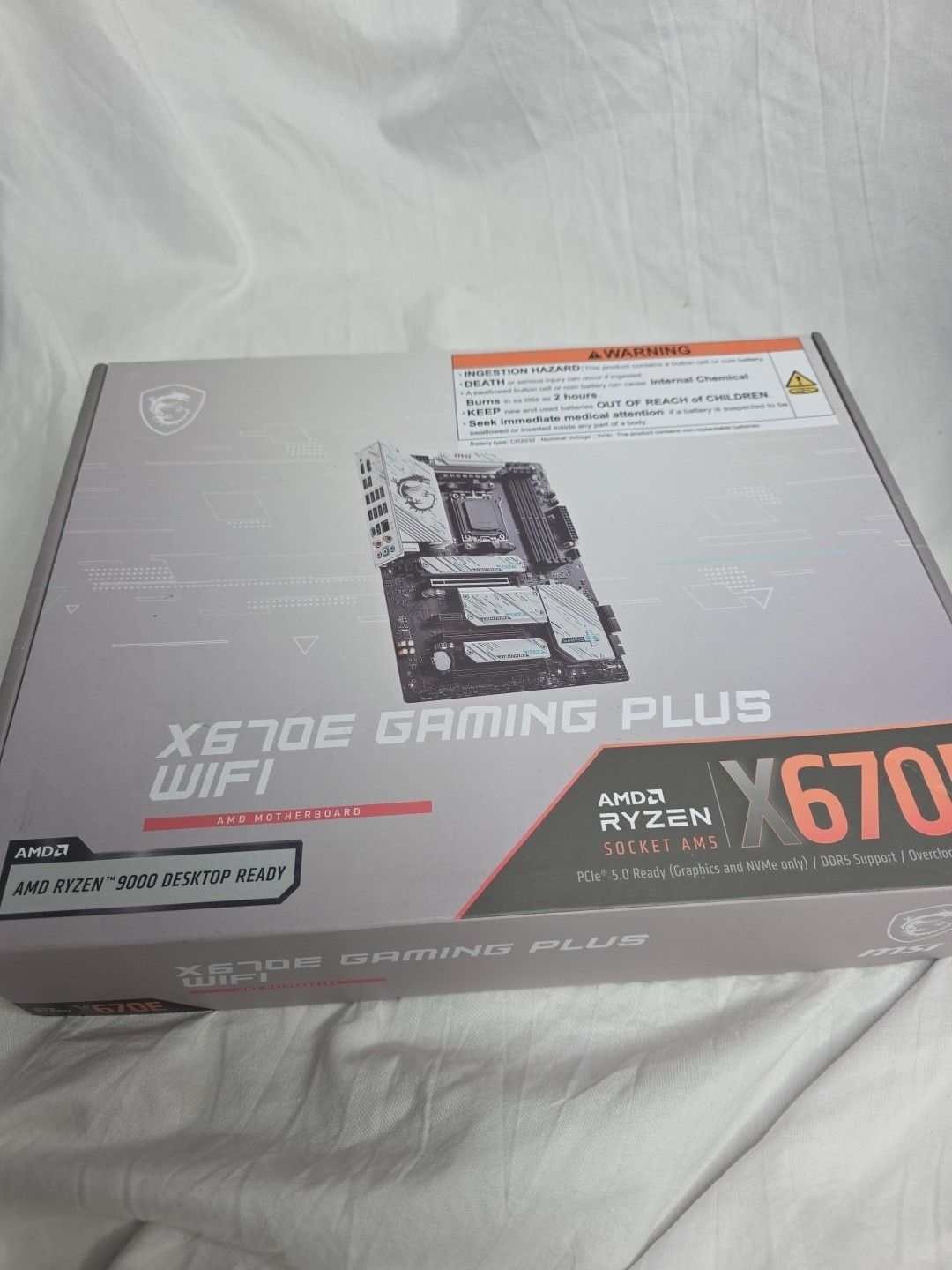 MSI X670E ゲーミング Pl WiFi AM5 マザーボード AMD SATA 6GB | S DDR5 4xM.2 DO