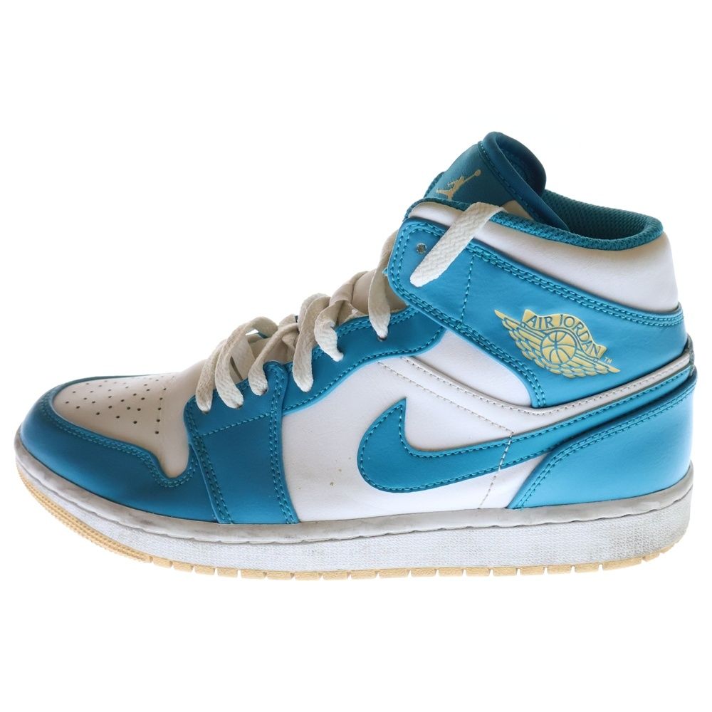 AIR JORDAN1 MID エアジョーダン1 MID ホワイト/アクアトーン Amazon | NIKE エア ジョーダン 1 ミッド J AIR JORDAN 1 MID