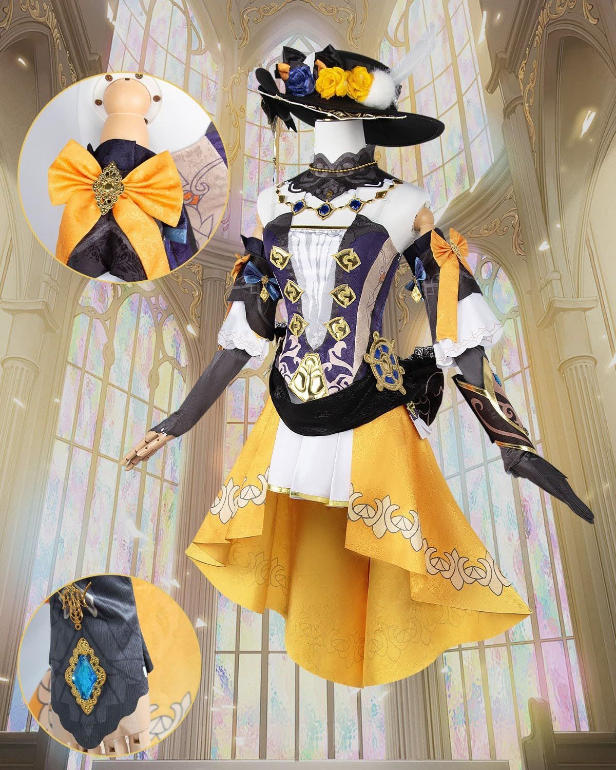 原神、ナヴィア（娜维娅）のコスプレ 衣装セットです。 【公式通販】