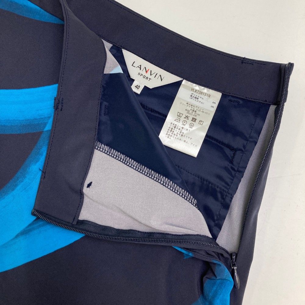 サイズ：40 LANVIN SPORT ランバン スポール ; スカート 総柄
