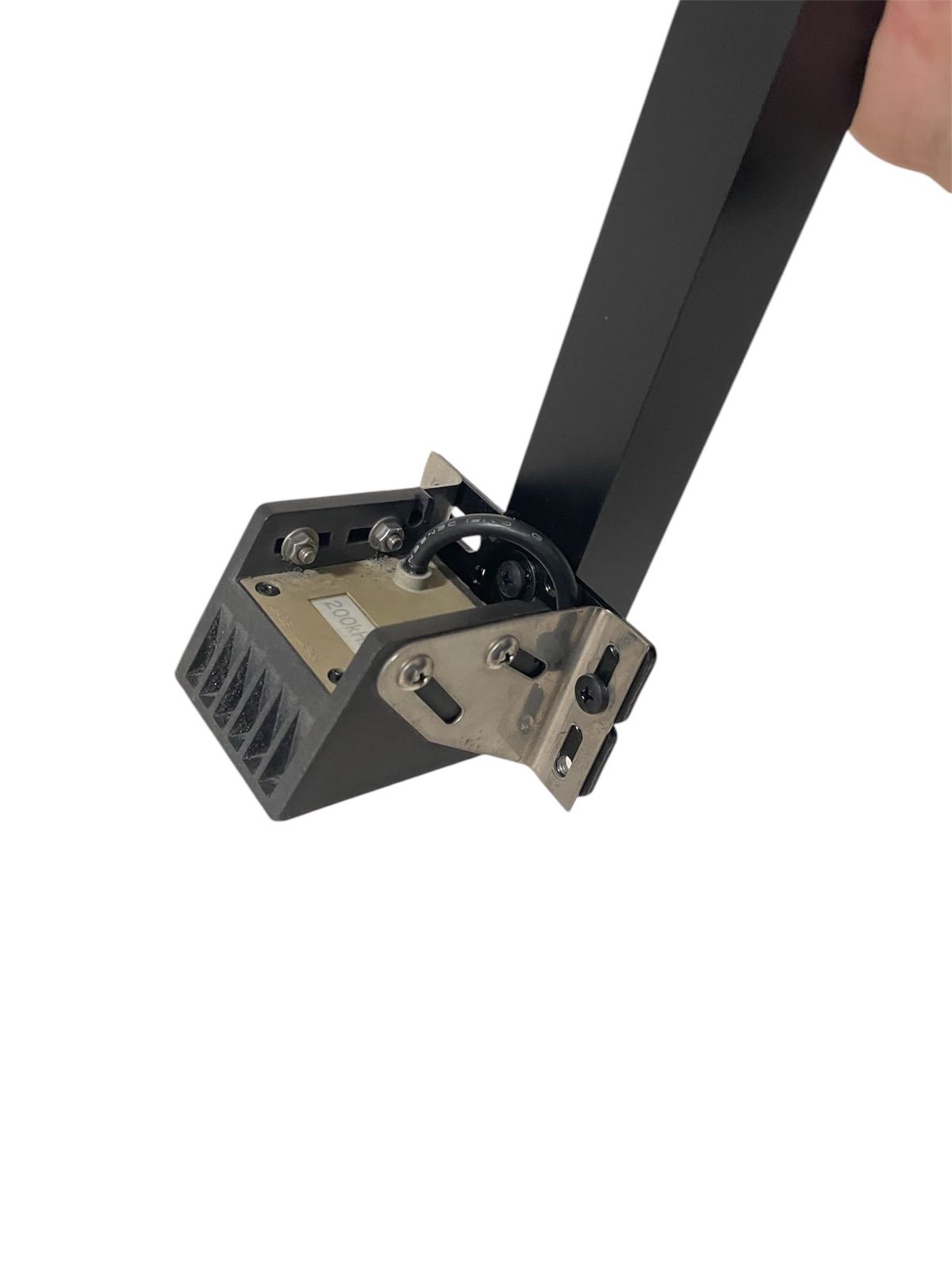 フルブラック 振動子サイドポール ガーミン ローランス ホンデックス ハミンバード レンタルボート 魚探 ラムマウント エレキ