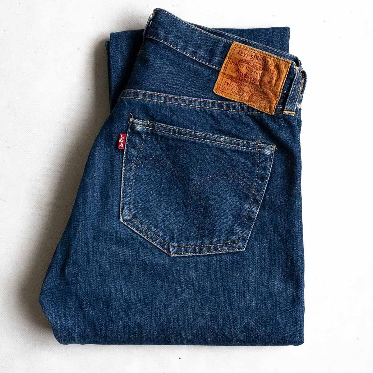 バレンシア製】 LEVI'S 【 44501 大戦モデル / S501XX ビッグE デニムパンツ 】33×36 555 アメリカ製 リーバイス wl  2410076 - メルカリ