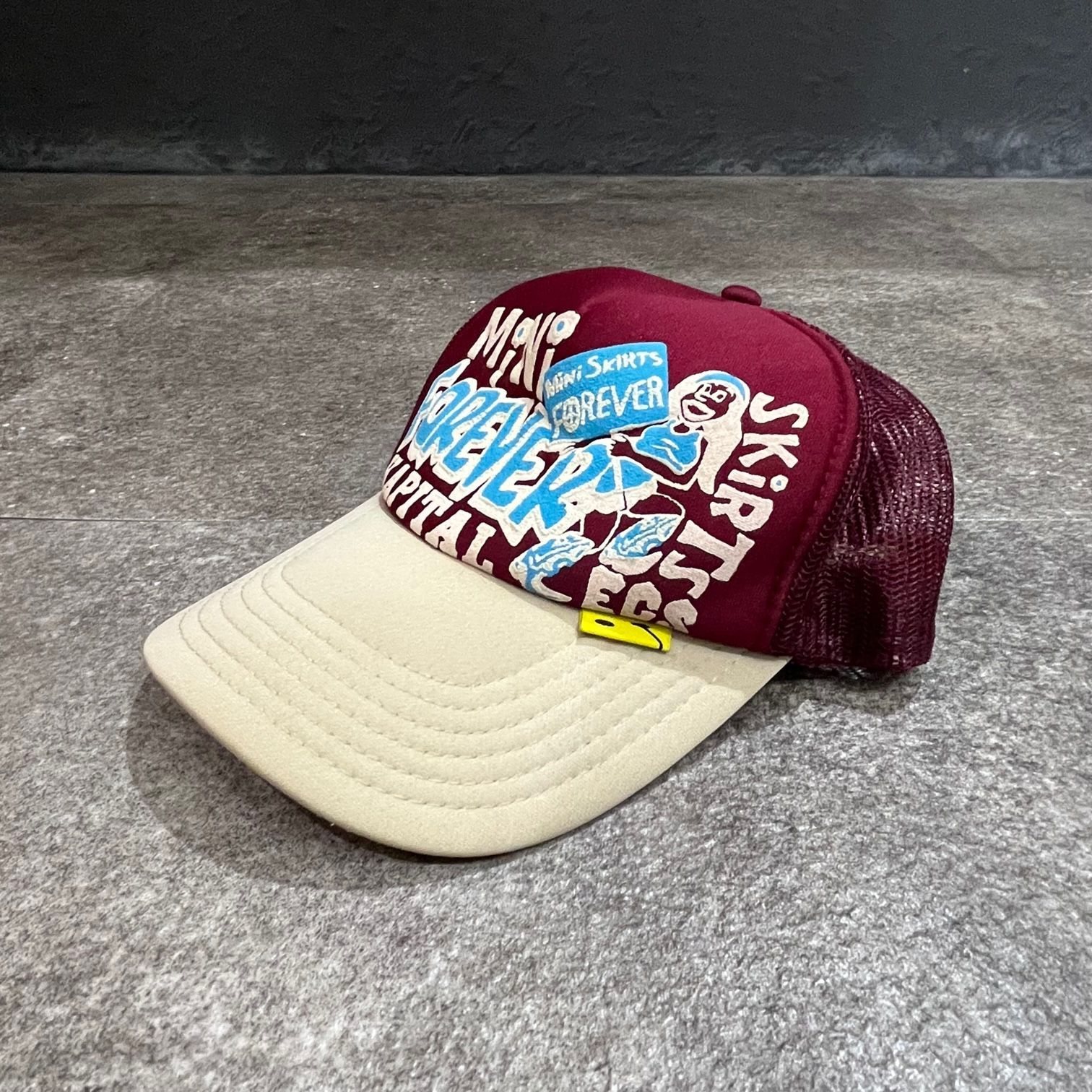 KAPITAL キャピタル LEGS MINI SKIRTS FOREVER TRUCK CAP プリント