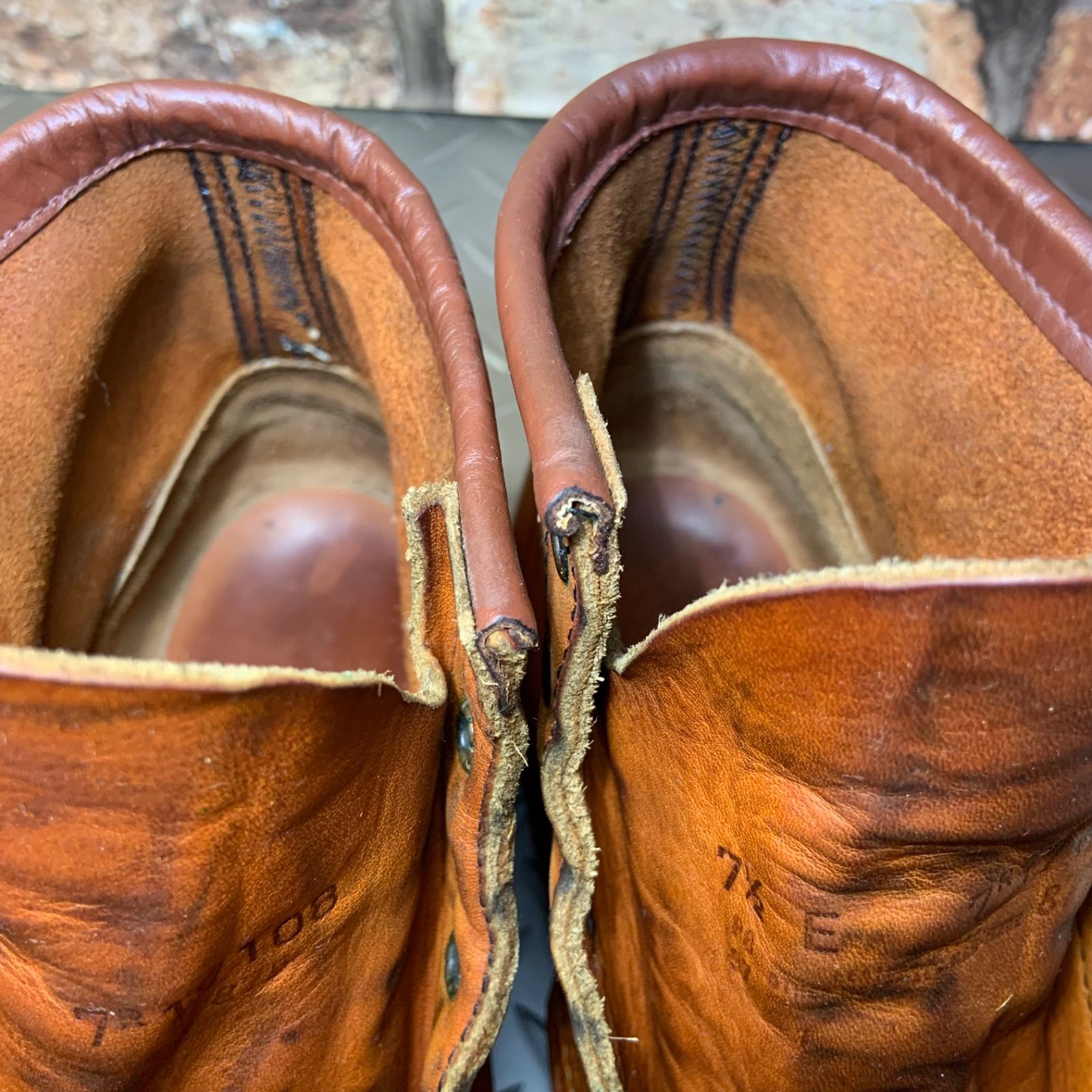 ☆REDWING 875 犬刻印 1997年製 US7.5E 25.5㎝ (24L8-875-75) VINTAGE